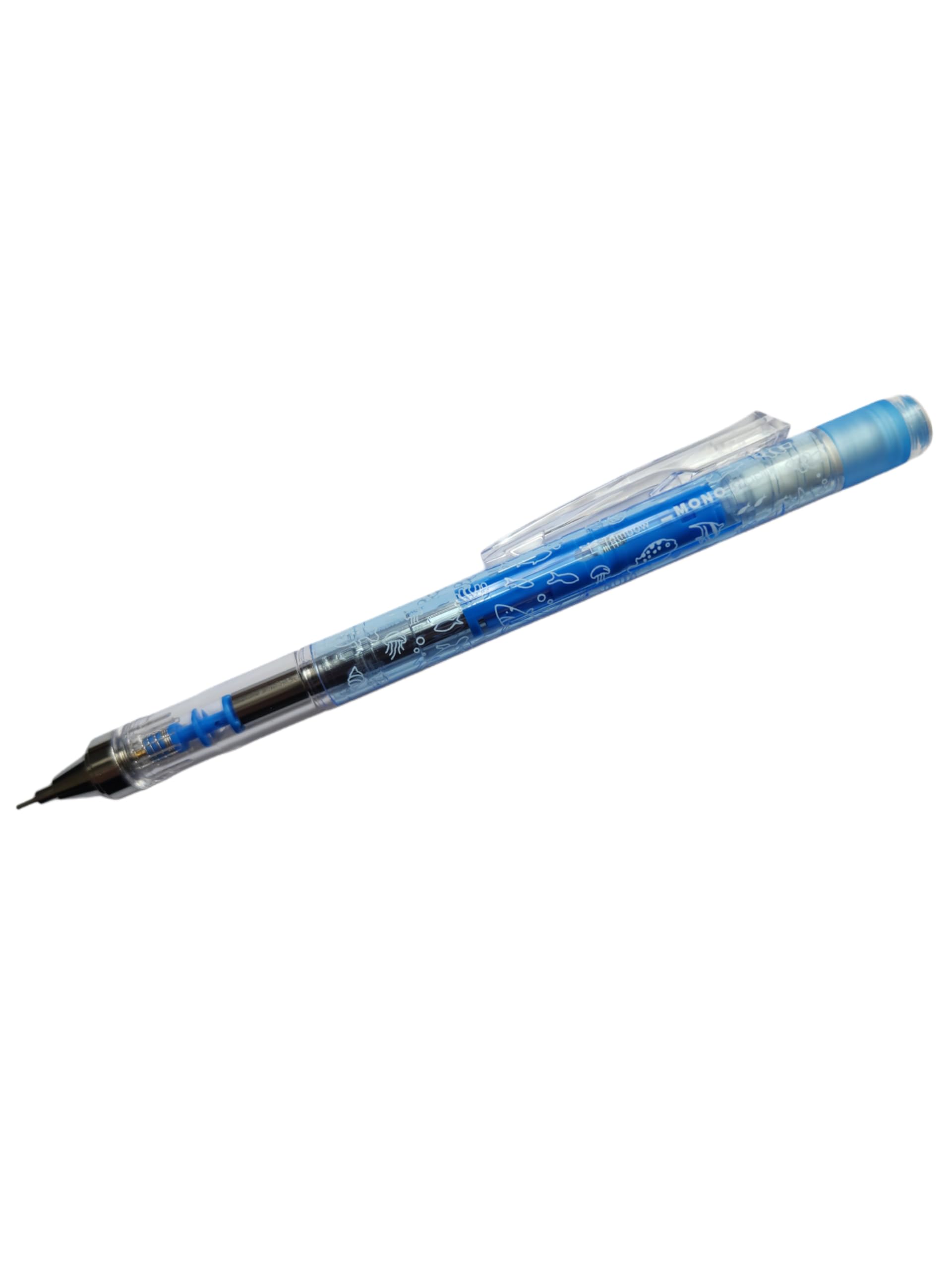 Tombow MONO Graph Mekanik Kurşun Kalem, 0,5mm, Mavi, Plastik Gövde